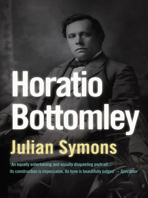 cover image of Horatio Bottomley